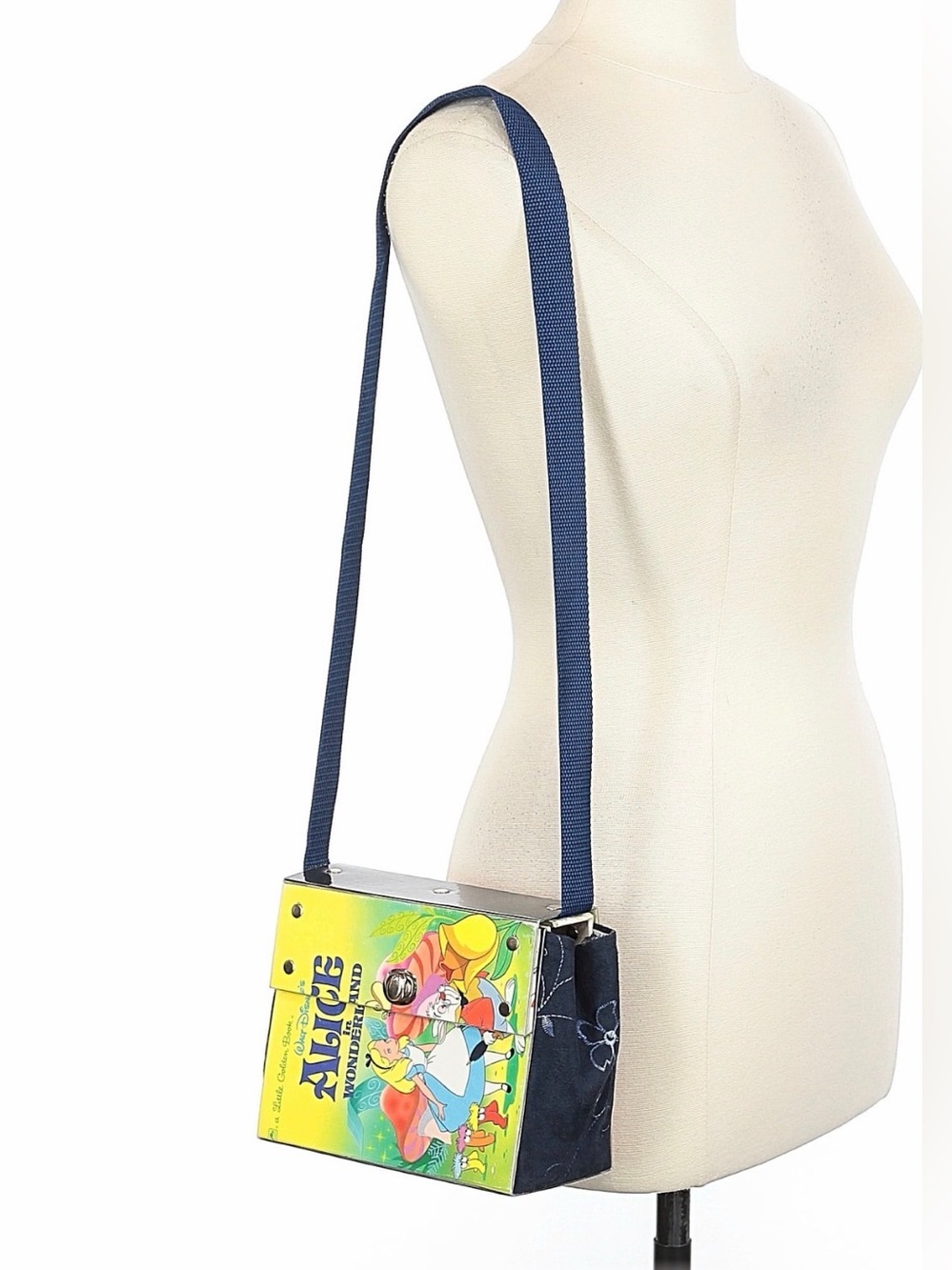 ALICE IN WONDERLAND Little Golden Books Crossbody Purse NWOT